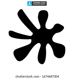 splash icon or logo isolated sign symbol vector illustration - high quality black style vector icons
