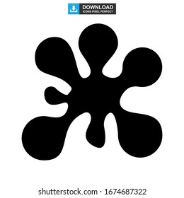 splash icon or logo isolated sign symbol vector illustration - high quality black style vector icons

