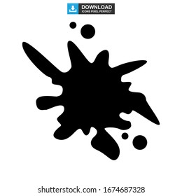 splash icon or logo isolated sign symbol vector illustration - high quality black style vector icons
