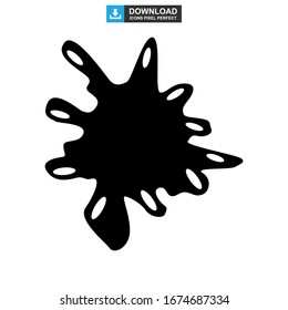 splash icon or logo isolated sign symbol vector illustration - high quality black style vector icons
