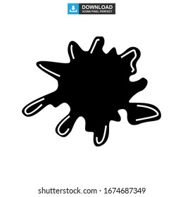 splash icon or logo isolated sign symbol vector illustration - high quality black style vector icons
