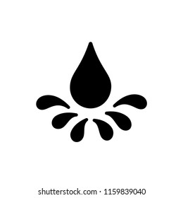 Splash icon logo style