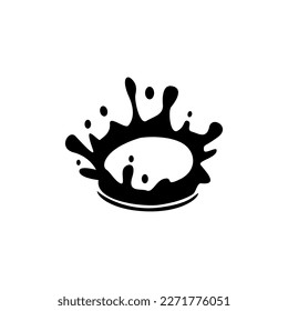 splash icon vector design symbol of liquid, liquid, paint.
