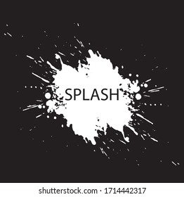 Splash ink vector illustration design