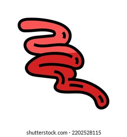 splash ketchup sauce food color icon vector. splash ketchup sauce food sign. isolated symbol illustration