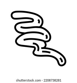 splash ketchup sauce food line icon vector. splash ketchup sauce food sign. isolated contour symbol black illustration