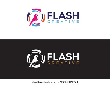 Splash logo design vector image