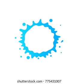 splash logo vector