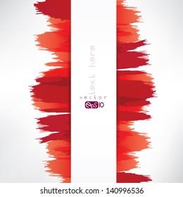 Splash on abstract background