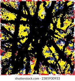 Grunge de pintura de salpicadura abstracto para la plantilla de textura de fondo 