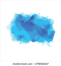 salpicar de sombras de pintura acuarela.vector ilustración creativa.