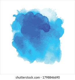 splash of paint shades watercolor.vector creative illustration.