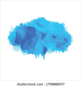 splash of paint shades watercolor.vector creative illustration.