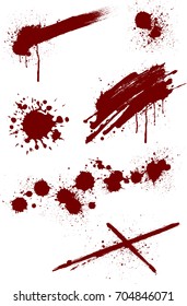 splash pattern illustrations