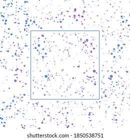 splash of purple and blue paint, vector illustration, digitally created on a tablet, galaxy vector