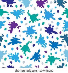 Splash seamless background, pattern