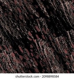 Patrón sin foco. Concepto de moda. Impresión por problemas. Ilustración en blanco y negro. Tejido de superficie de camo. Manchas De Tinta. Pintura de pulverización. Splash Blots. Fondo artístico de vectores creativos.