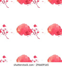 Splash seamless pattern. Vector illustration