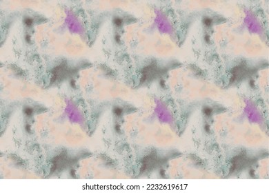 Splash Seamless Texture. Vector Abstract Template Science Ink Watercolor. Swirl Trippy Splash. Liquid Abstract Illustration. Fluid Galaxy Background. Unicorn Ink Marble Space. Multi Color Holi Paint.