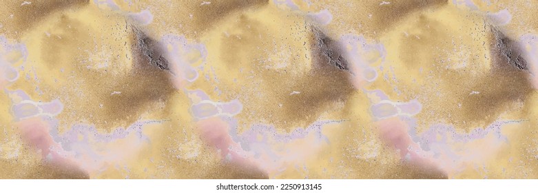 Splash Seamless Texture. Water Color Holi Space. Acrylic Ink Splash Paint. Fluid Acrylic Grunge. Science Ink Watercolor. Liquid Seamless Illustration. Modern Abstract Science Fluid Galaxy Background.