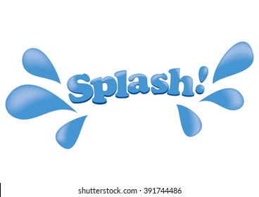 Splash sign