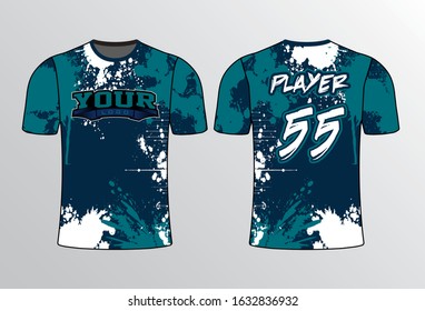 SPLASH SPILL DARK LIGHT COLORS DESIGN SHIRT