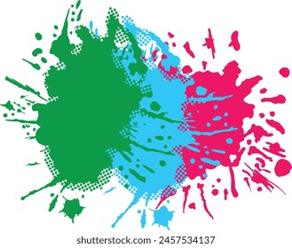 Splash or splatter vector illustration