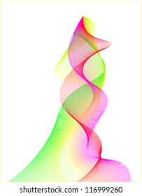 splash of various colors - vector background
