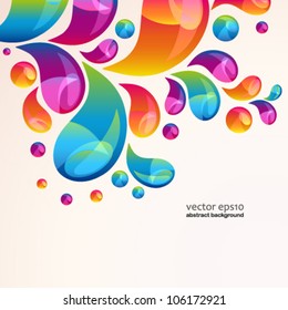 Splash Vector Background Cover Template Stock Vector (Royalty Free ...