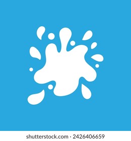 Splash Vektor Icon Illustration Design Element Template