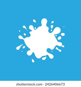 splash vector icon illustration design element template