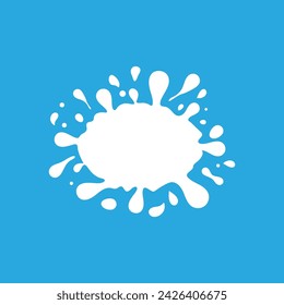 splash vector icon illustration design element template