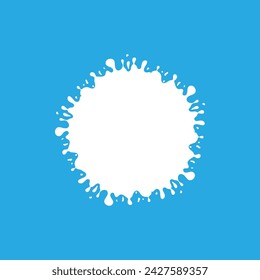 plantilla de elemento de diseño de ilustración de icono de vector de bienvenida