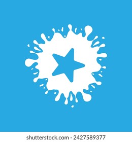 plantilla de elemento de diseño de ilustración de icono de vector de bienvenida