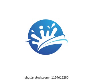 Splash water logo