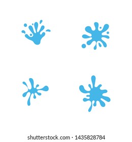 Splash Water Logo Template vector illustration design