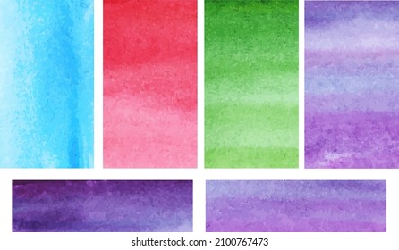 fondo de color de agua de salpicadura con conjunto de colores de gradiente suave