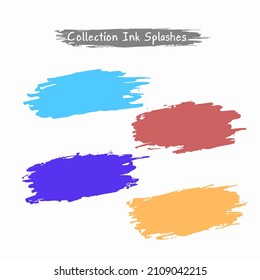 splash watercolor soft color collection