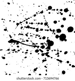 Splashed Grunge Urban Background.Texture Vector.Dust Overlay Distress Grain ,Simply Place illustration over any Object to Create grungy Effect .abstract,splattered , dirty,poster for your design.