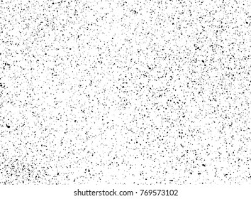 Splashes of ink on isolated white background. Vector texture.