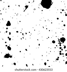 splashes liquid vector illustration, spots 