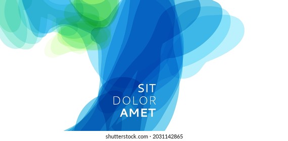 Splashes of paint. Abstract background. Template for poster, flyer, banner or book cover. 3d vector illustration with dynamic effect.  