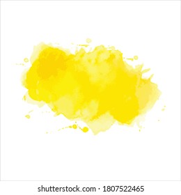 splashes of paint watercolor on white.image Vector Eps10