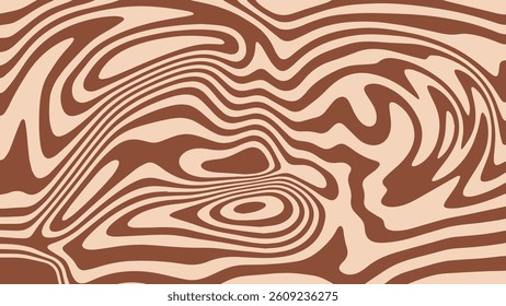 Splashing coffee, wavy candy caramel swirl pattern. Vector liquid toffee, twirl syrup splashes. Liquid melted chocolate texture.