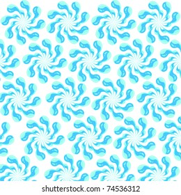 A splashy water pattern.