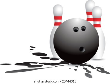 splat bowling ball