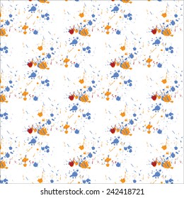 Splat color pattern