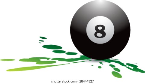 splat green billiards