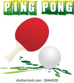 splat green ping pong icon