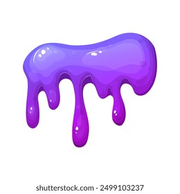 Splat slime mucus. Sticky liquid goo spots and blobs. Colorful jelly cartoon snot and smudges. Vector illustration isolated on white background.